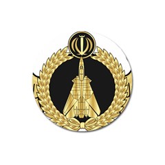 Iranian Air Force F-14 Fighter Pilot Wing Magnet 3  (round) by abbeyz71