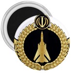 Iranian Air Force Sukhoi Su-24 Fighter Pilot Wing 3  Magnets Front