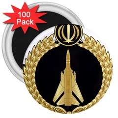 Iranian Air Force Sukhoi Su-24 Fighter Pilot Wing 3  Magnets (100 Pack) by abbeyz71