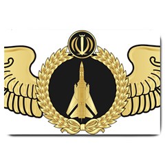 Iranian Air Force Sukhoi Su-24 Fighter Pilot Wing Large Doormat  by abbeyz71