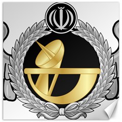 Iran Air Defense Telecom Command Badge Canvas 16  X 16  by abbeyz71