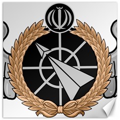 Iran Air Defense Force Badge - Silver Canvas 20  X 20  by abbeyz71
