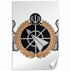 Iran Air Defense Force Badge - Silver Canvas 20  X 30  by abbeyz71