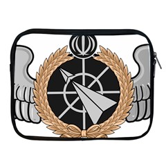 Iran Air Defense Force Badge - Silver Apple Ipad 2/3/4 Zipper Cases by abbeyz71