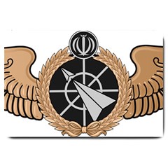 Iran Air Defense Force Badge - Bronze Large Doormat  by abbeyz71