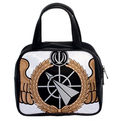 Iran Air Defense Force Badge - Bronze Classic Handbag (two Sides) by abbeyz71