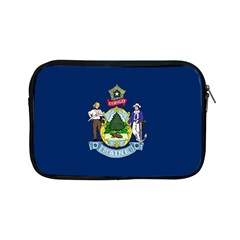 Flag Of Maine Apple Ipad Mini Zipper Cases by abbeyz71