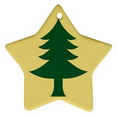 Flag Of Maine, 1901-1909 Ornament (star) by abbeyz71