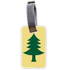 Flag Of Maine, 1901-1909 Luggage Tags (two Sides) by abbeyz71