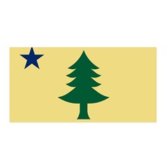 Flag Of Maine, 1901-1909 Satin Wrap by abbeyz71