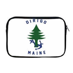 Maine Merchant & Marine Flag Apple Macbook Pro 17  Zipper Case by abbeyz71