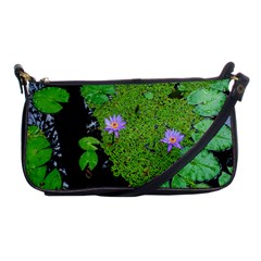 Lily Pond Shoulder Clutch Bag by okhismakingart