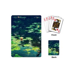 Lily Pond Ii Playing Cards (mini) by okhismakingart