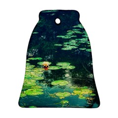 Lily Pond Ii Ornament (bell) by okhismakingart