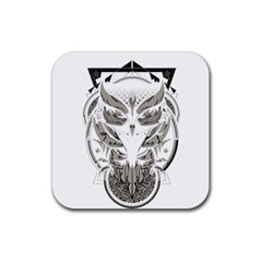 Owl Rubber Coaster (square) 