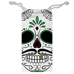 Day Of The Dead Skull Sugar Skull Jewelry Bag