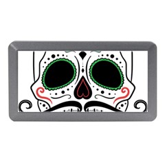 Day Of The Dead Skull Sugar Skull Memory Card Reader (mini) by Sudhe