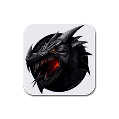 Dragon City Rubber Square Coaster (4 Pack) 