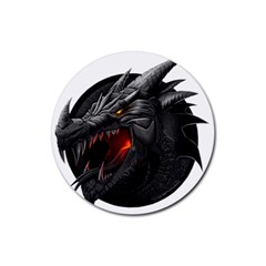 Dragon City Rubber Round Coaster (4 Pack) 