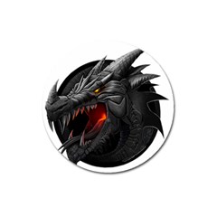 Dragon City Magnet 3  (round)