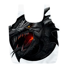 Dragon City Full Print Recycle Bag (l) by Sudhe