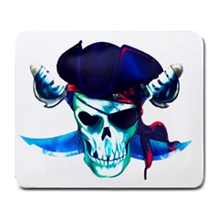 Skull Pirates Symbol Skeleton Large Mousepads