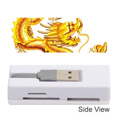 Chinese Dragon Golden Memory Card Reader (stick) by Sudhe