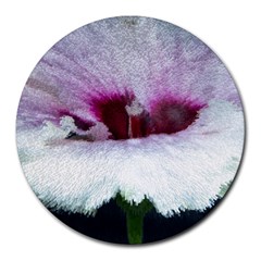 Hibiscus Flower Round Mousepads by Cbth