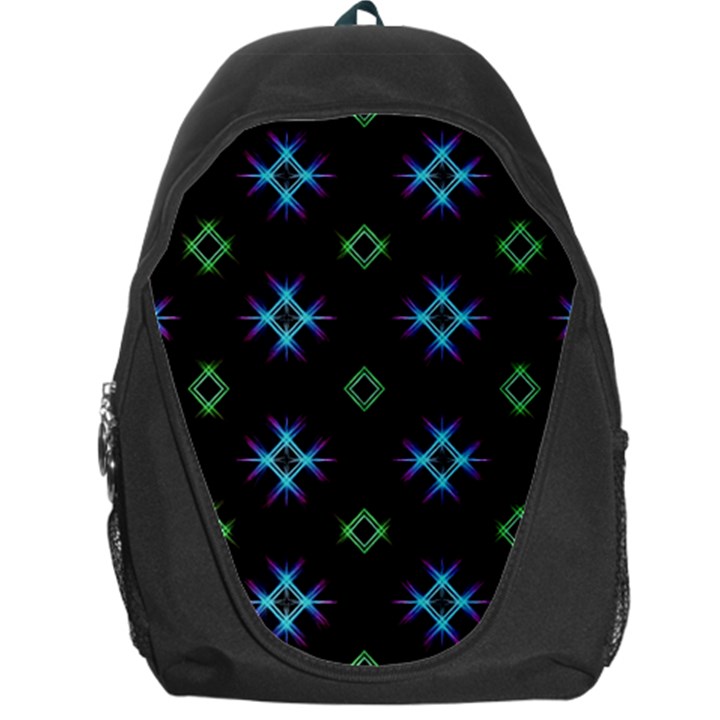 Background Abstract Vector Fractal Backpack Bag