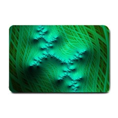 Fractal Maths Design Backdrop Small Doormat  by Pakrebo