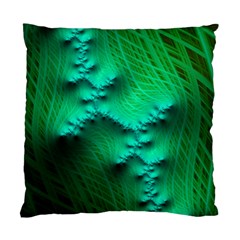 Fractal Maths Design Backdrop Standard Cushion Case (two Sides) by Pakrebo