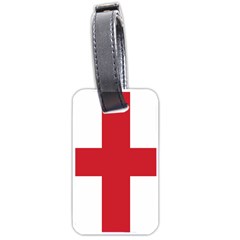 Flag Of England Luggage Tags (one Side)  by abbeyz71