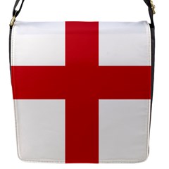 Flag Of England Flap Closure Messenger Bag (s) by abbeyz71