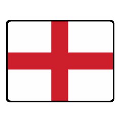 Flag Of England Double Sided Fleece Blanket (small)  by abbeyz71