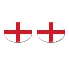 Flag Of England Cufflinks (oval) by abbeyz71