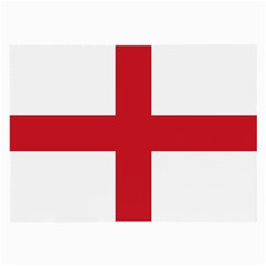 Flag Of England Large Glasses Cloth by abbeyz71