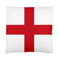 Flag Of England Standard Cushion Case (one Side) by abbeyz71