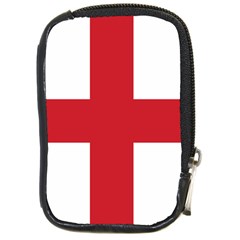 Flag Of England Compact Camera Leather Case by abbeyz71