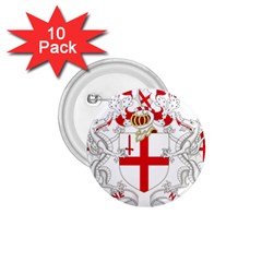 Coat Of Arms Of The City Of London 1 75  Buttons (10 Pack) by abbeyz71