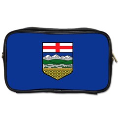 Flag Of Alberta Toiletries Bag (two Sides) by abbeyz71