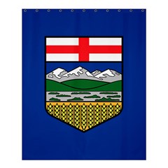 Flag Of Alberta Shower Curtain 60  X 72  (medium)  by abbeyz71