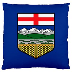 Flag Of Alberta Large Cushion Case (one Side) by abbeyz71