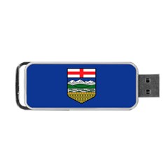 Flag Of Alberta Portable Usb Flash (two Sides) by abbeyz71