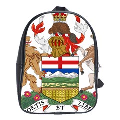 Coat Of Arms Of Alberta School Bag (xl) by abbeyz71