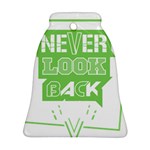 Never Look Back Bell Ornament (Two Sides) Back