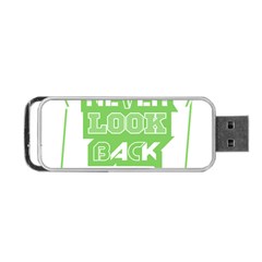 Never Look Back Portable Usb Flash (one Side) by Melcu
