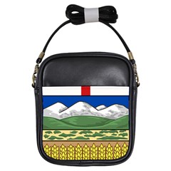 Provincial Shield Of Alberta Girls Sling Bag by abbeyz71