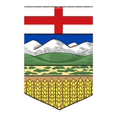Provincial Shield Of Alberta Shower Curtain 48  X 72  (small)  by abbeyz71