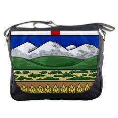 Provincial Shield Of Alberta Messenger Bag by abbeyz71