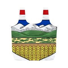 Provincial Shield Of Alberta Full Print Recycle Bag (m) by abbeyz71